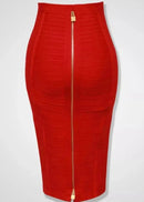 Saia Bandagem Com Zíper