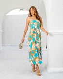 Vestido Midi Tomara Que Caia Com Bojo