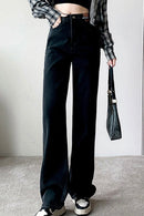 Calça Jeans Reta Preta