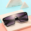 Óculos De Sol Quadrado Lente Plana