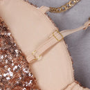 Macacão Bordado De Paetês Dourado