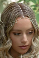 Tiara Feminina de Corrente Com Cristais Maria Brazil