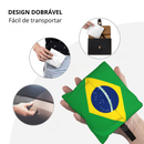 Bolsa De Ombro Com Estampa Do Brasil 64x38cm