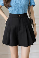 Shorts Cintura Alta Alfaiataria