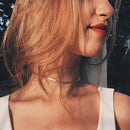 Choker Malha Dourada