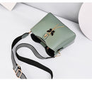 Bolsa De Ombro Couro Borboleta