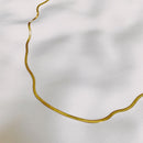 Choker Malha Dourada