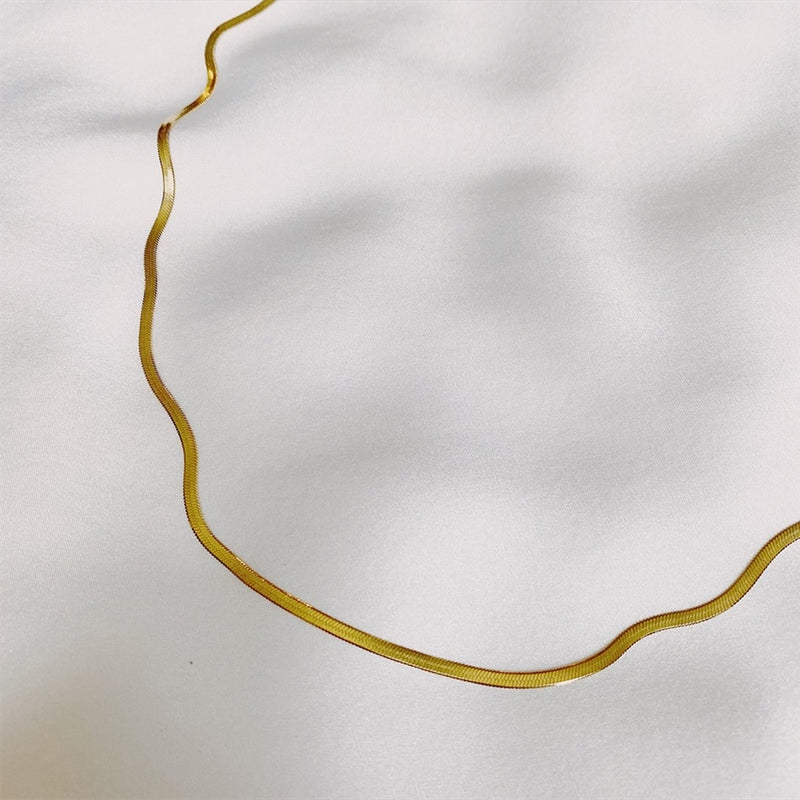 Choker Malha Dourada