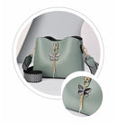 Bolsa De Ombro Couro Borboleta