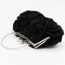 Bolsa Clutch Alça Curta Flores 3D