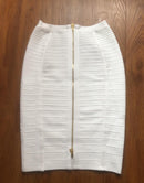 Saia Bandagem Com Zíper