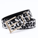 Cinto Couro Eco Animal Print