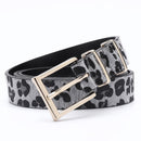 Cinto Couro Eco Animal Print