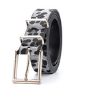 Cinto Couro Eco Animal Print