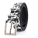 Cinto Couro Eco Animal Print