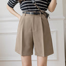 Shorts Curto Alfaiataria Com Bolso