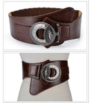 Cinto Couro Eco Fivela Country