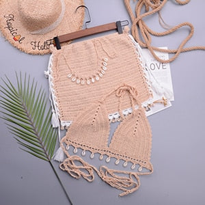 Conjunto De Crochê 3 Peças