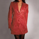 Blazer Alfaiataria Estruturado Com Brilho