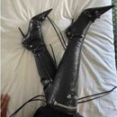 Bota Cano Alto Salto Fino Neon