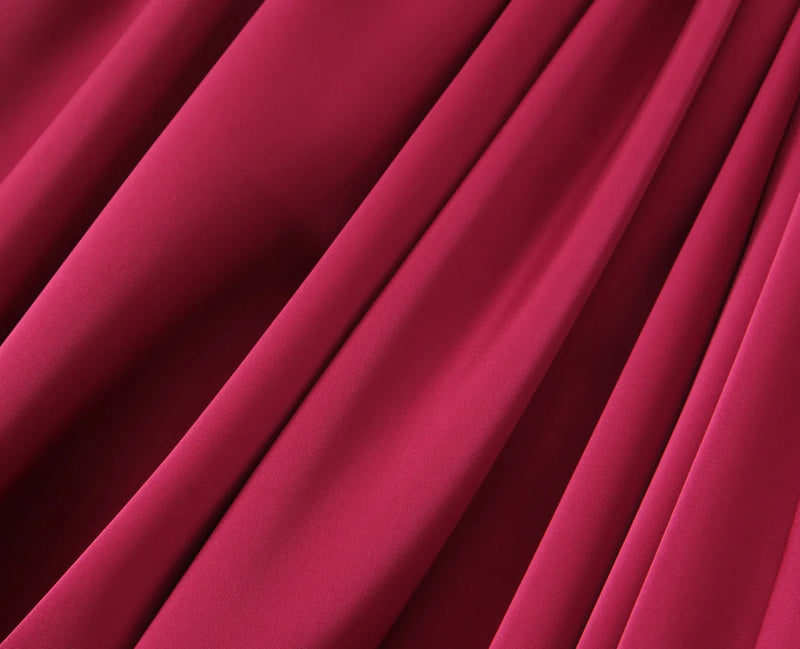 Vestido Midi Tomara Que Caia Rodado Vinho