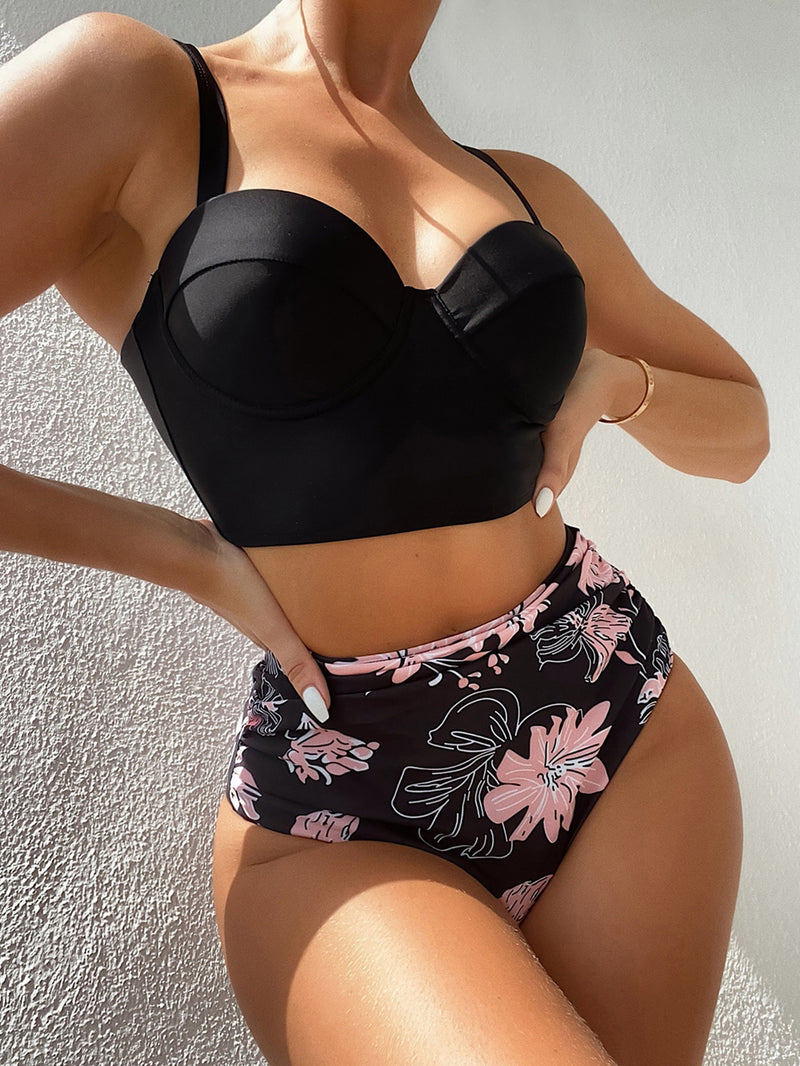 Biquíni Hot Pants Animal Print