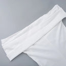 Vestido Ombro A Ombro Com Fenda Branco