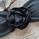 Biquíni Tomara Que Caia Flores 3D Preto