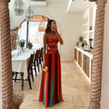 Vestido Longo Tomara Que Caia Leve e Fluído Multicolorido