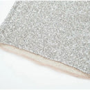 Vestido Midi De Paetês Alça Fina Prata