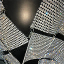 Conjunto Geométrico Strass Cristal