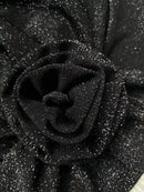 Conjunto De Biquíni + Saída de Praia Flores 3D Glitter