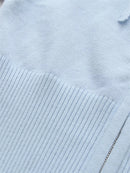 Conjunto Moletom Canelado 2 Peças Cinza