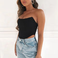 Cropped Corset Preto
