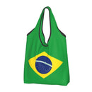 Bolsa De Ombro Com Estampa Do Brasil 64x38cm