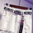 Saia Midi Jeans Desfiada