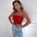 Cropped Corset Preto