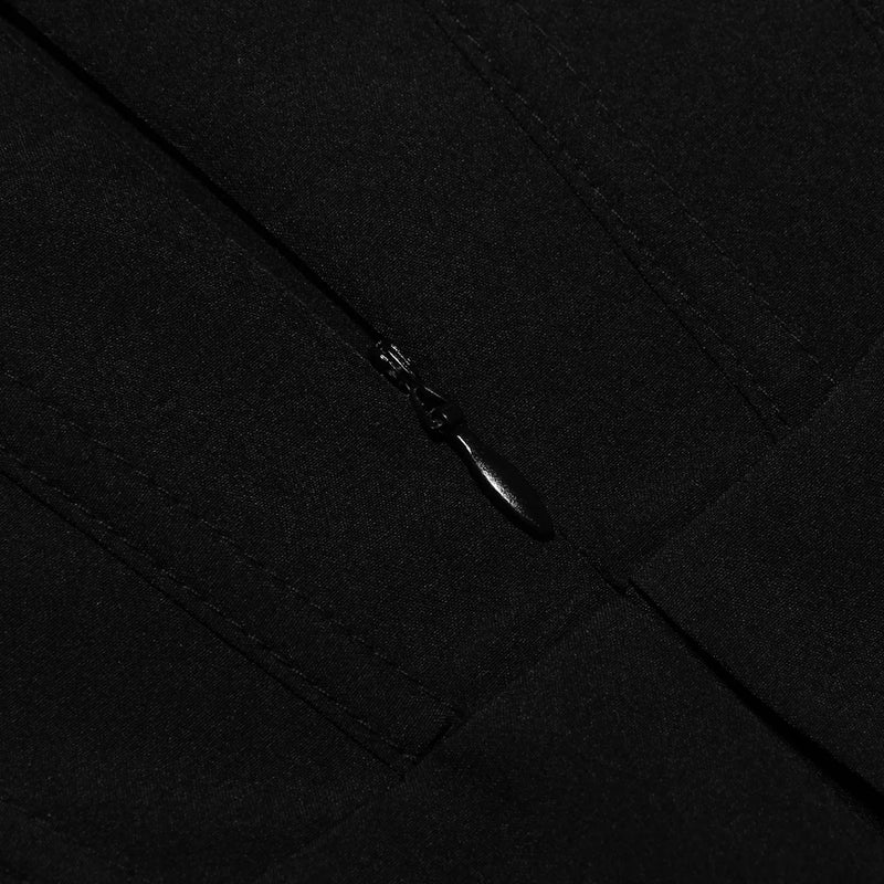 Vestido Rodado Tomara Que Caia Plissado Preto