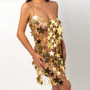 Vestido De Lantejoulas Super Star