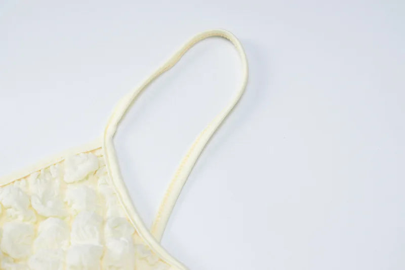 Vestido Longo Alça Fina Texturizado