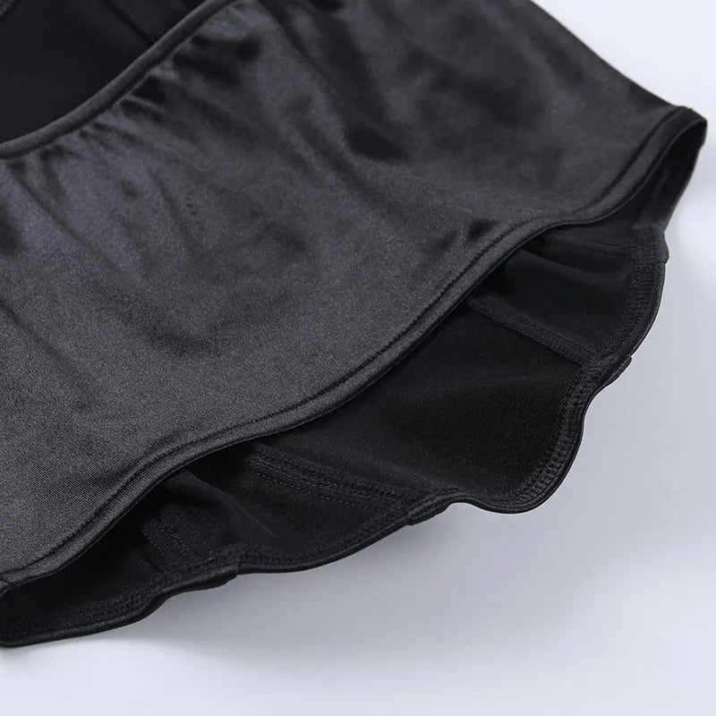 Cropped Corset Preto