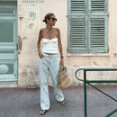 Blusa em Tricô Tomara Que Caia Preto