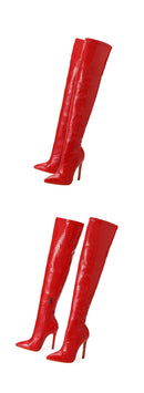 Bota Cano Alto Couro Colors