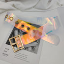 Cinto Transparente Fivela Dourada