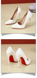 Scarpin Salto Agulha Envernizado