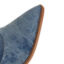 Bota Country Cano Alto Azul