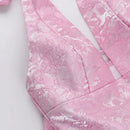 Vestido Curto Rodado Decote V Com Laço Amarelo