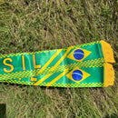 Lenço Com Bandeira Do Brasil 14x130cm MB