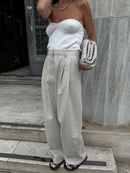 Blusa em Tricô Tomara Que Caia Preto