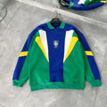 Moletom Feminino Bordado Com Estampa Do Brasil